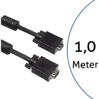 Bachmann VGA-Kabel 1m HD-D-Sub Stecker 918.009 15-polig