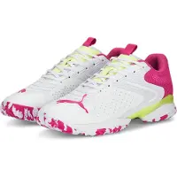 Puma Solarattack Rct Padelschuhe Weiß,Rosa EU 42 Frau Weiß,Rosa EU 42