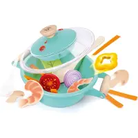 Hape Little Chef Cooking & Steam Playset Pädagogisches Spielzeug
