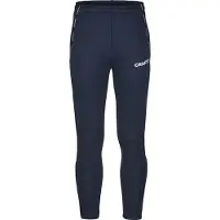 Craft Squad 2.0 Trainingshose JR aus recyceltem Polyester mit Reißverschluss-Beinabschlüssen
