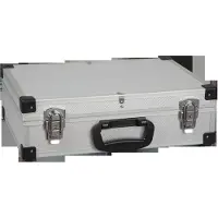 Alutec Werkzeugkoffer Aluminium-Rahmenkoffer, Innenmaße 410x280x120 mm