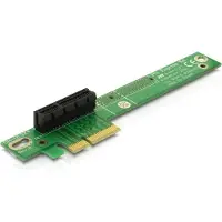 DeLOCK Riser PCIe x4, PCIe, PCIe, PC, PC, Verkabelt, 1U