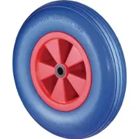 BS Rollen Polyurethanrad blau Rollenlager 260 mm 160 kg - D16.260
