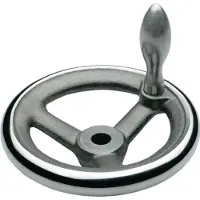 Ganter Norm Handrad GN 950 b 17 mm d1 140 mm d2 14 mm - 950-GG-140-B14-D