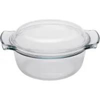 Pyrex Auflaufform Essentials Rund mit Deckel 1,6 L