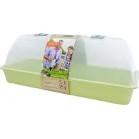 Siena Garden Zimmer-Gewächshaus Maxi-Grow, pastellgrün, Kunststoff, 54 x 20 x 21,5 cm