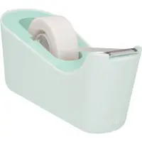 Scotch Klebeband-Abroller C18, mintgrün + Magic Unsichtbares Klebeband, 19 mm x 33 m, incl. 1 Rolle