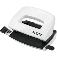 Leitz Hulapparat Mini WOW 2-huls t/10ark hvid