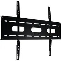 MonLines MWH012B flache TV Wandhalterung 42-100Zoll abschliessbar, schwarz
