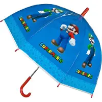 Kids Euroswan Super Mario Regenschirm Ø69cm Schutz vor Regen und Sonne | Gr.: onesize