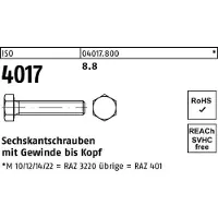 Bufab Sechskantschraube ISO 4017 VG M 10 x 130 8.8