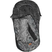 Sensillo Kuvert für Kinderwagen, OLAF, 100x45, Dunkelgrau, Punkte, 8361
