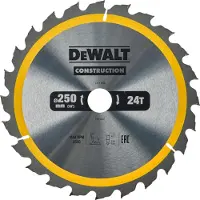 DeWalt Dt1956-qz Kreissägeblatt Für Holz 250x30 Mm