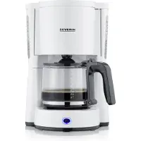 Severin KA 4816, Filterkaffeemaschine, Gemahlener Kaffee, 1000 W, Weiß