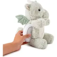 Cloud B Kuscheltier m. Licht und Ton - Love Light - 26 cm - Drak - - One Size - Kuscheltiere