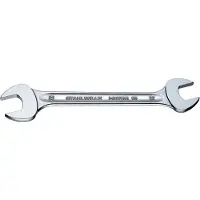 Stahlwille Doppelmaulschlüssel MOTOR 10, SW 27 x 32 mm, Länge 300 mm, Chrom-Alloy-Stahl, Sechskant