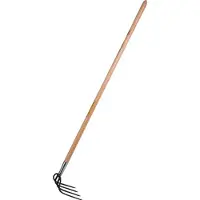 Freund Victoria Kartoffelhacke Zinkenlänge 190 mm, 4 Zinken geschmiedet, m. Stiel Gewicht 1200 g