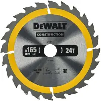 DeWalt Dt1934-qz Kreissägeblatt Für Holz 165x20 Mm