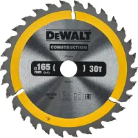 DeWalt Dt1935-qz Kreissägeblatt Für Holz 165x20 Mm