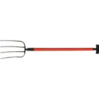 Polet Dunggabel Zinkenlänge 320 mm 4 Zinken Fiberglas T-Stiel 3001 Gewicht 1630 g