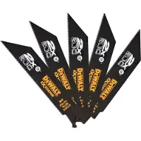 DeWalt EXTREME Bi-Metall Säbelsägeblatt für Metall 5 Stück