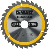 DeWalt Dt1942-qz Kreissägeblatt Für Holz 184x30 Mm