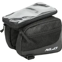 Xlc Oberrohrtasche 16x14x13cm 800ml Schwarz BA-S97 Handyhalterung Fahrrad Tasche