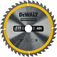 DeWalt Dt1955-qz Kreissägeblatt Für Holz 235x30 Mm