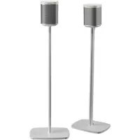FLEXSON Bodenständer für Sonos One/Play1 - weiß (2 Stück)