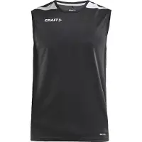 Craft Muskelshirt Pro Control Impact SL M Black White Herren-L