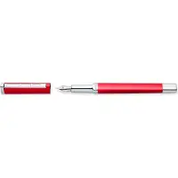 Staedtler triplus 474, Rot, Kartuschenfüllsystem, Blau, Metall, Edelstahl, Medium