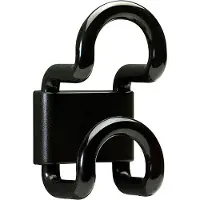 Unilux COAT-RACK FIL ULX BLACK 1 DBL PEG