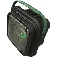 Reflexion OS01BT, 80 W, Verkabelt & Kabellos, USB Typ-A, Tragbarer Stereo-Lautsprecher, Grün, Rechteck