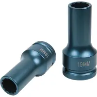 Ks Tools 3/4" XZN-Kraft-Stecknuss, lang, 19 mm