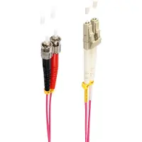 Shiverpeaks Duplex Patchkabel LC/ST 50/125µ, OM4 violett 10m