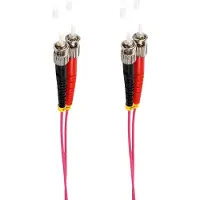 Shiverpeaks Duplex Patchkabel ST/ST 50/125µ, OM4 violett, 20m