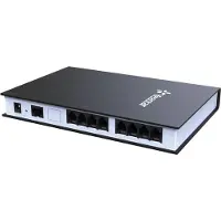 Yeastar TA800, G.711alaw, G.711ulaw, G.722, G.723, G.726, G.729A, GSM 6.10, T.38, DHCP, DDNS, OpenVPN, PPPoE, Static Route, VLAN, RADIUS, TR-069, 12 V, 1 A