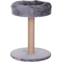 Zolux 504057GRI - Kratzbaum, 2 in 1, Grau, Farbe: Grau