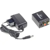 Gembird DSC-OPT-RCA-001 Audio-Konverter Schwarz