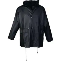 Asatex PU Regenschutz-Jacke Gr.S schwarz