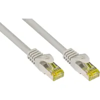 GOOD CONNECTIONS Patchkabel CAT7-Rohkabel S/FTP 10m grau 500MHz