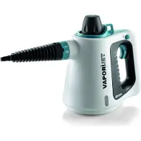 Ariete 4137/00, Tragbarer Dampfreiniger, 0,25 l, Weiß, Hellblau, Tasten, Flexibel, 3 m