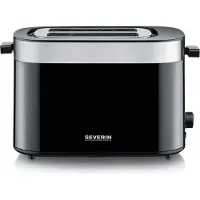 Severin AT 9264, 2 Scheibe(n), Schwarz, Tasten, Drehregler, 800 W, 0,8 m, 315 mm