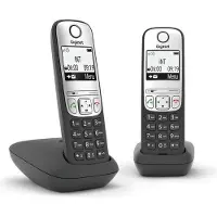 Gigaset Siemens Telefon A690DUO schwarz-silber