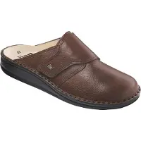 Finn Comfort Amalfi Clogs Flexible Sohle für angenehmen Tragekomfort, Herausnehmbares Fußbett für persönliche Anpassung, Verstellbarer Klettverschluss für sicheren Halt