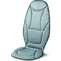 Beurer MG 155 Massagekissen - Geeignet für den Einsatz im Auto - . Autoadapter - 5 Vibrationsmotoren - Vibrationsmassage - Heizung - 3 Zonen - 2 Intensitätsstufen