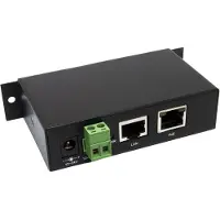 EXSYS Ethernet PoE Gigabit Injector 12V bis 24V Terminal Block,inkl.Netz