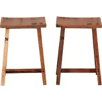 SIT Möbel RUSTIC Klapptisch lackiertes Mangoholz mit starken Gebrauchsspuren Natur Antik
