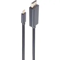 Shiverpeaks BS10-60025 Kabelschnittstellen-/Gender-Adapter Displayport USB Typ C Schwarz