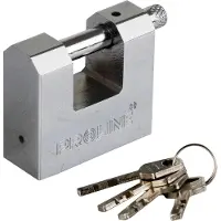 Pro-Line 24281 Padlock 80mm, cast iron, hardened, milled key